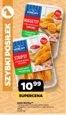 Netto Stripsy z piersi kurczaka panierowane Morliny oferta