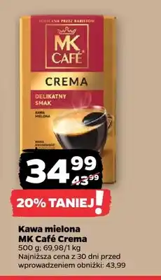 Netto Kawa mielona MK Café Crema oferta