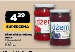 Netto Dżem niskosłodzony Anna oferta