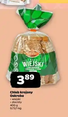 Netto Chleb krojony wiejski Oskroba oferta