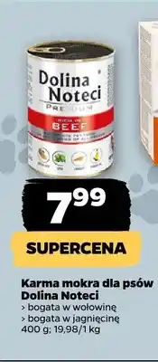 Netto Karma mokra dla psów Dolina Noteci bogata w wołowinę oferta