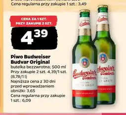 Netto Piwo Budweiser Budvar Original oferta