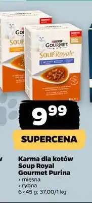 Netto Karma dla kotów Soup Royal Gourmet Purina mięsna oferta