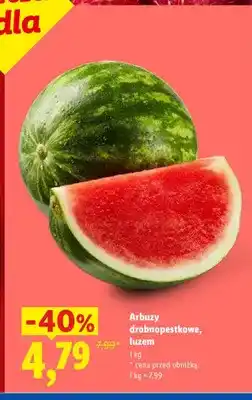 Lidl Arbuzy drobnopestkowe Ryneczek Lidla oferta