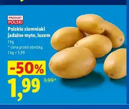 Lidl Polskie ziemniaki jadalne myte oferta