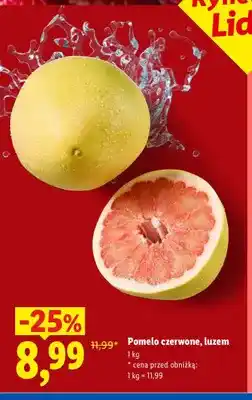 Lidl Pomelo czerwone Ryneczek Lidla oferta