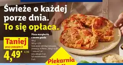 Lidl Pinsa margherita z serem gouda Piekarnia Lidla oferta