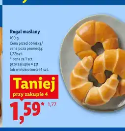 Lidl Rogal maślany Piekarnia Lidla oferta