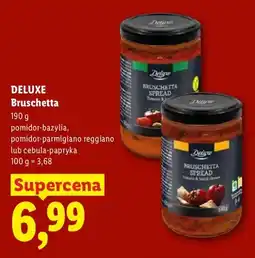 Lidl Bruschetta pomidor-bazylia Deluxe oferta