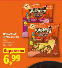 Lidl Tortilla pszenna Halloween oferta
