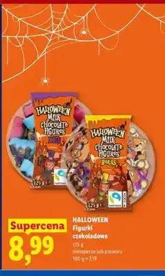 Lidl Figurki czekoladowe nietoperze Halloween oferta