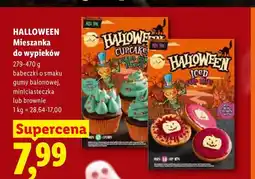 Lidl Mieszanka do wypieków babeczki o smaku gumy balonowej Halloween oferta