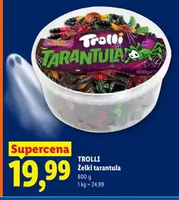 Lidl Żelki tarantula Trolli oferta