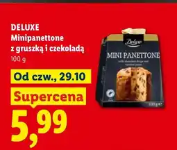 Lidl Minipanettone z gruszką i czekoladą Deluxe oferta