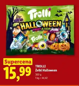 Lidl Żelki Halloween Trolli oferta
