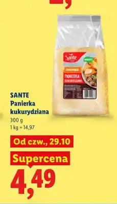 Lidl Panierka kukurydziana Sante oferta