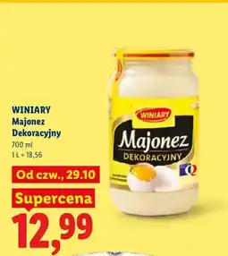 Lidl Majonez Dekoracyjny Winiary oferta