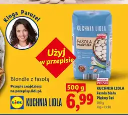 Lidl Fasola biała Piękny Jaś Kuchnia Lidla oferta