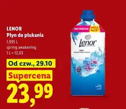 Lidl Płyn do płukania spring awakening Lenor oferta