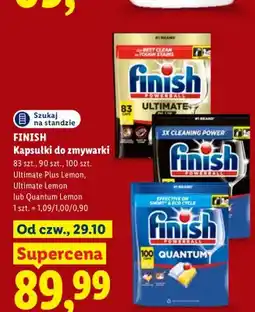 Lidl Kapsułki do zmywarki Ultimate Plus Lemon Finish oferta
