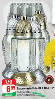 Dino Znicz szklany LA619 oferta