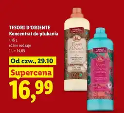 Lidl Koncentrat do płukania różne rodzaje Tesori d'Oriente oferta