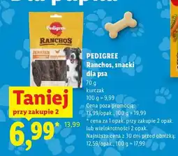 Lidl Snacki dla psa Ranchos kurczak Pedigree oferta