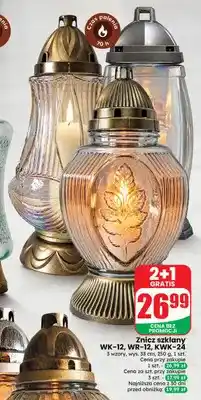 Dino Znicz szklany WR-12 oferta