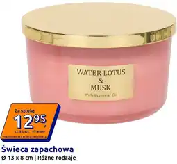 Action Świeca zapachowa Water Lotus & Musk oferta