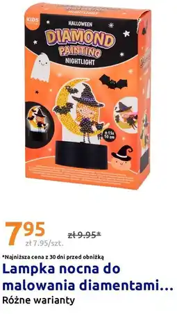 Action Lampka nocna do malowania diamentami Kids Kingdom oferta