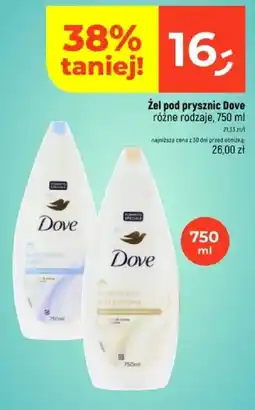 Dealz Żel pod prysznic Dove oferta