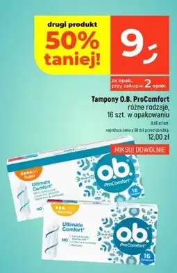 Dealz Tampony O.B. ProComfort oferta