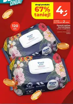 Dealz Chusteczki nawilżane Pure Fresh Glamour oferta