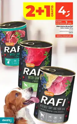 Dealz Mokra karma dla psa Rafi oferta
