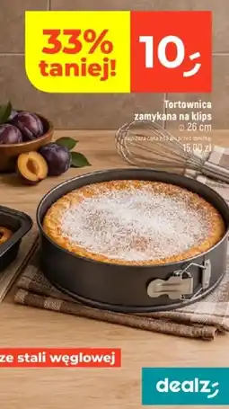 Dealz Tortownica zamykana na klips oferta