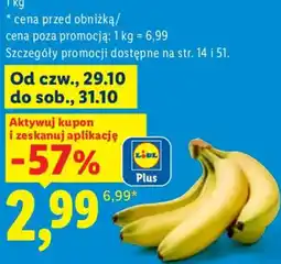 Lidl Banany oferta