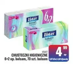 TomiMarkt Chusteczki higieniczne Velvet balsam oferta