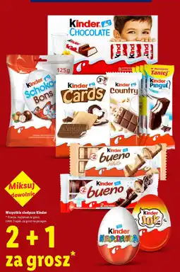 Lidl Kinder Mieszkanka oferta
