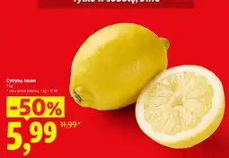 Lidl Cytryny, luzem oferta