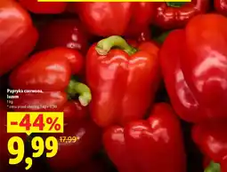 Lidl Papryka czerwona, luzem oferta