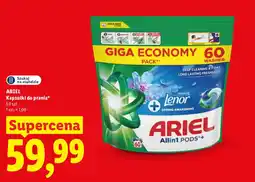 Lidl Kapsułki do prania Ariel Allin1 PODS+ oferta