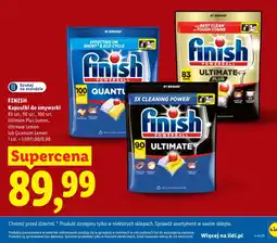 Lidl Kapsułki do zmywarki Finish oferta