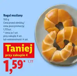 Lidl Rogal maślany oferta