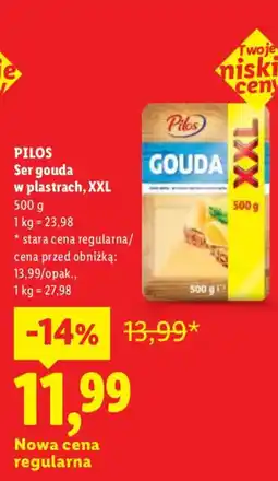 Lidl Ser gouda Pilos oferta