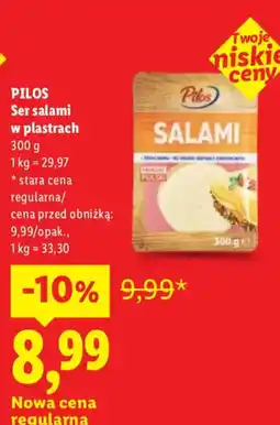 Lidl Ser salami Pilos oferta