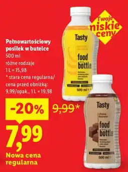 Lidl Tasty food bottle oferta