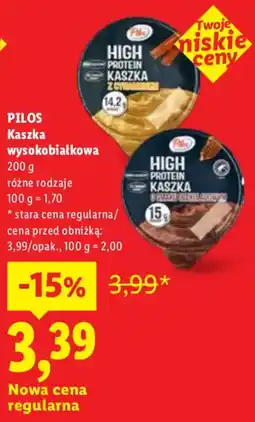 Lidl PILOS Kaszka wysokobiałkowa oferta