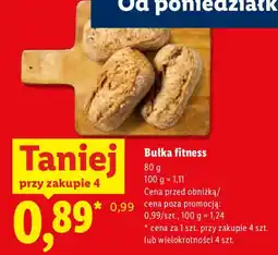 Lidl Bułka fitness oferta