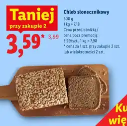 Lidl Chleb słonecznikowy oferta