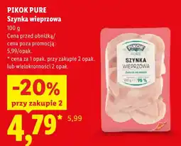Lidl Szyinka wieprzowa Pikok Pure oferta